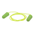 Urrea Corded Ear Plugs, Bullet Shape, Green USTO4